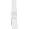 Ekena Millwork Vanguard Architectural Grade PVC Gable Bracket, 96"W x 32"H x 6"D x 6"F, 8/12 Pitch GBP096X32X0606VAN00 - alternate 5